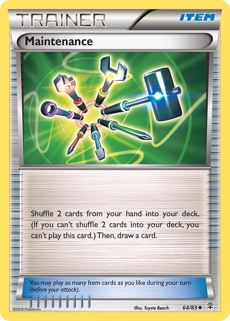 Maintenance - 64/83 - Generations - Card Cavern