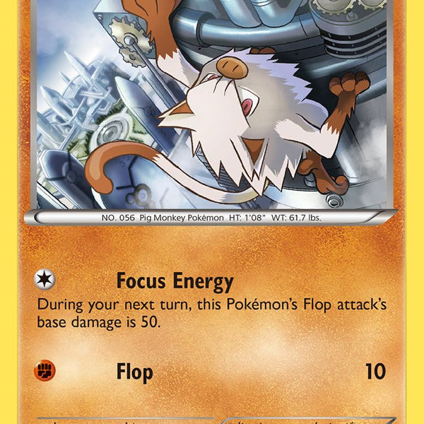 Mankey - 52/114 - Steam Siege Card Cavern Trading Cards, LLC Mankey - 52/114 - Steam Siege Card Cavern Trading Cards, LLC