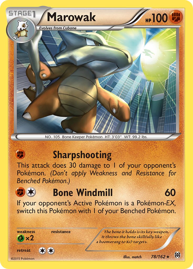 Marowak - 78/162 - BREAKthrough - Card Cavern