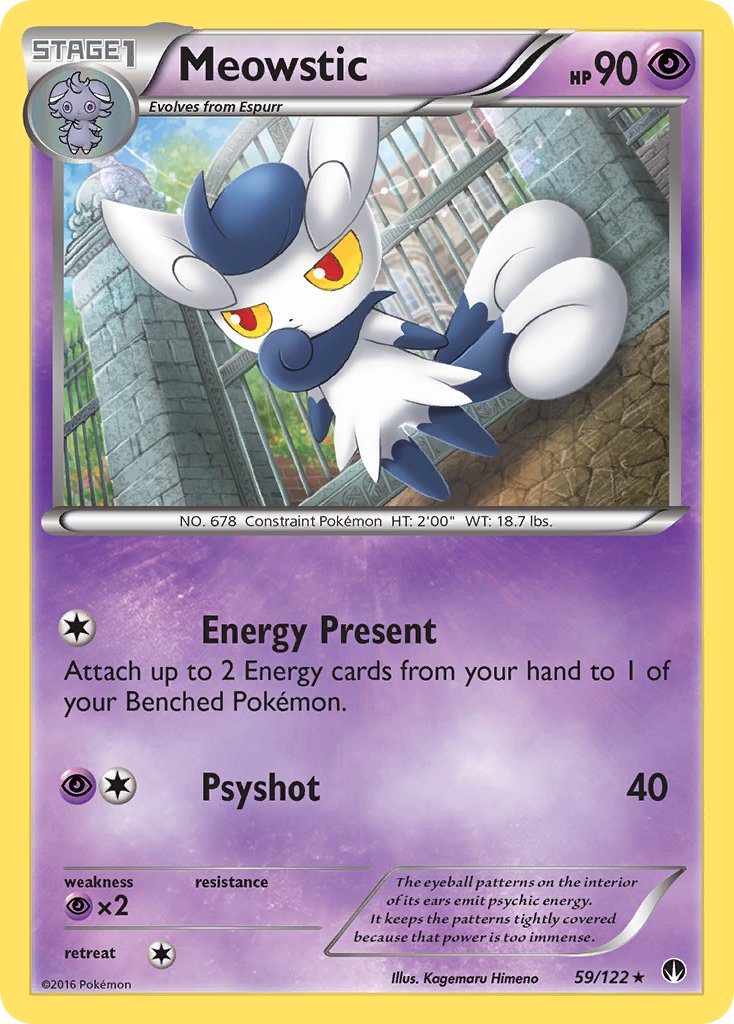 Meowstic - 59/122 - BREAKpoint - Card Cavern