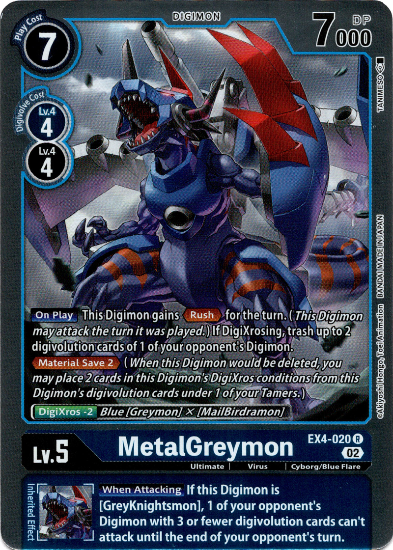 MetalGreymon - EX4-020 R - Alternative Being