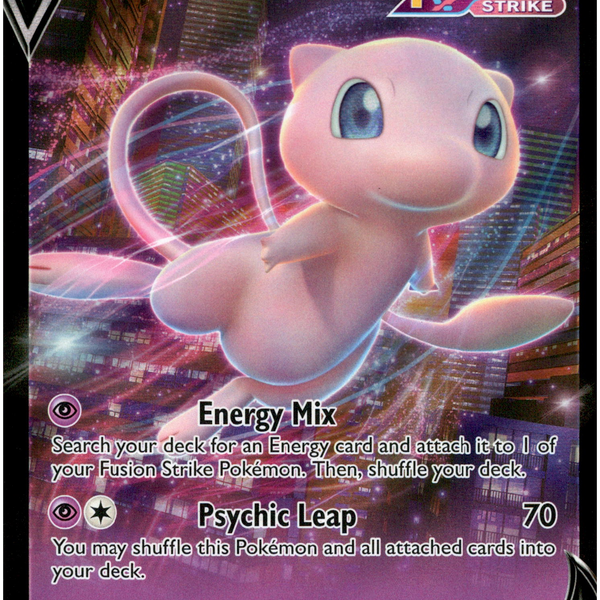 pokemon card mew v Mew V - 060/159 - Crown Zenith