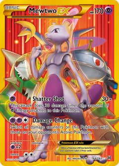 Mewtwo EX Secret Rare - 164/162 - BREAKthrough - Holo - Card Cavern
