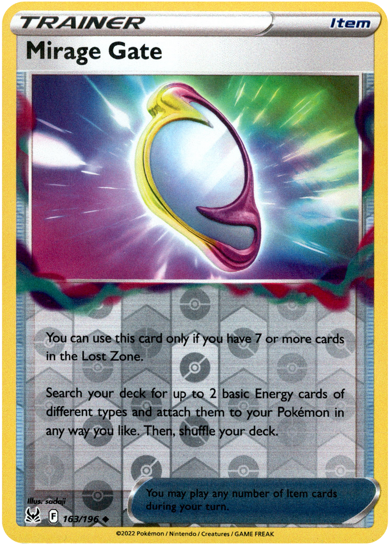 Mirage Gate - 163/196 - Lost Origin - Reverse Holo – Card Cavern ...
