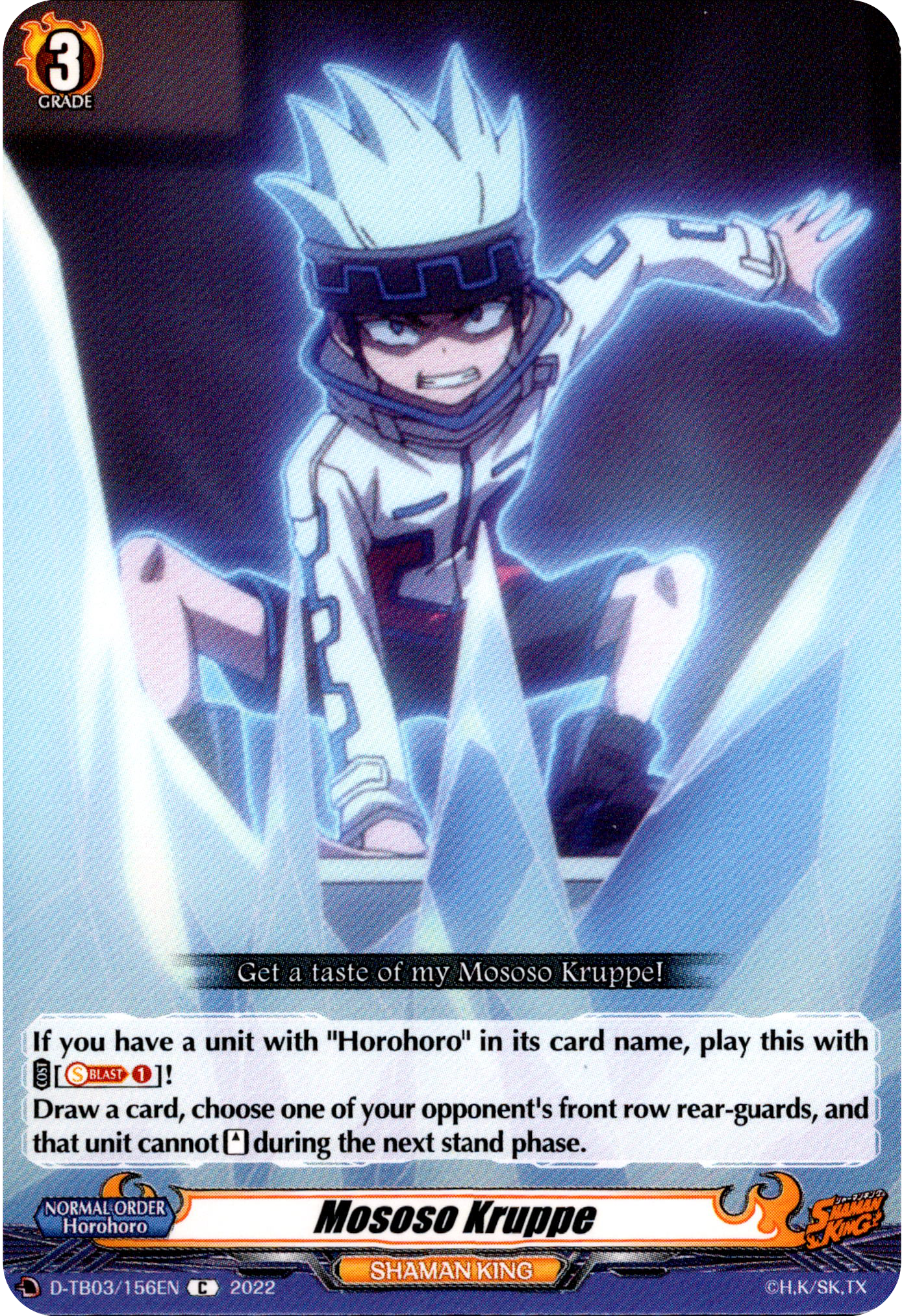 Mososo Kruppe - D-TB03/156EN - Shaman King - Card Cavern