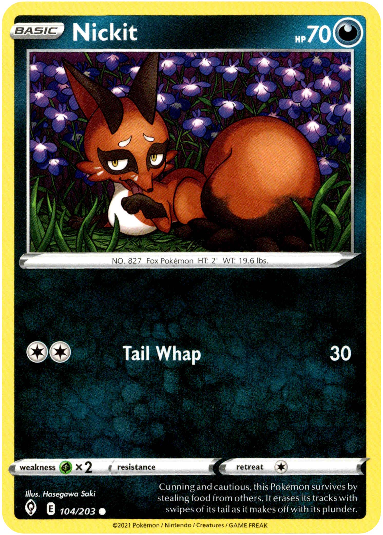 Nickit - 104/203 - Evolving Skies - Card Cavern