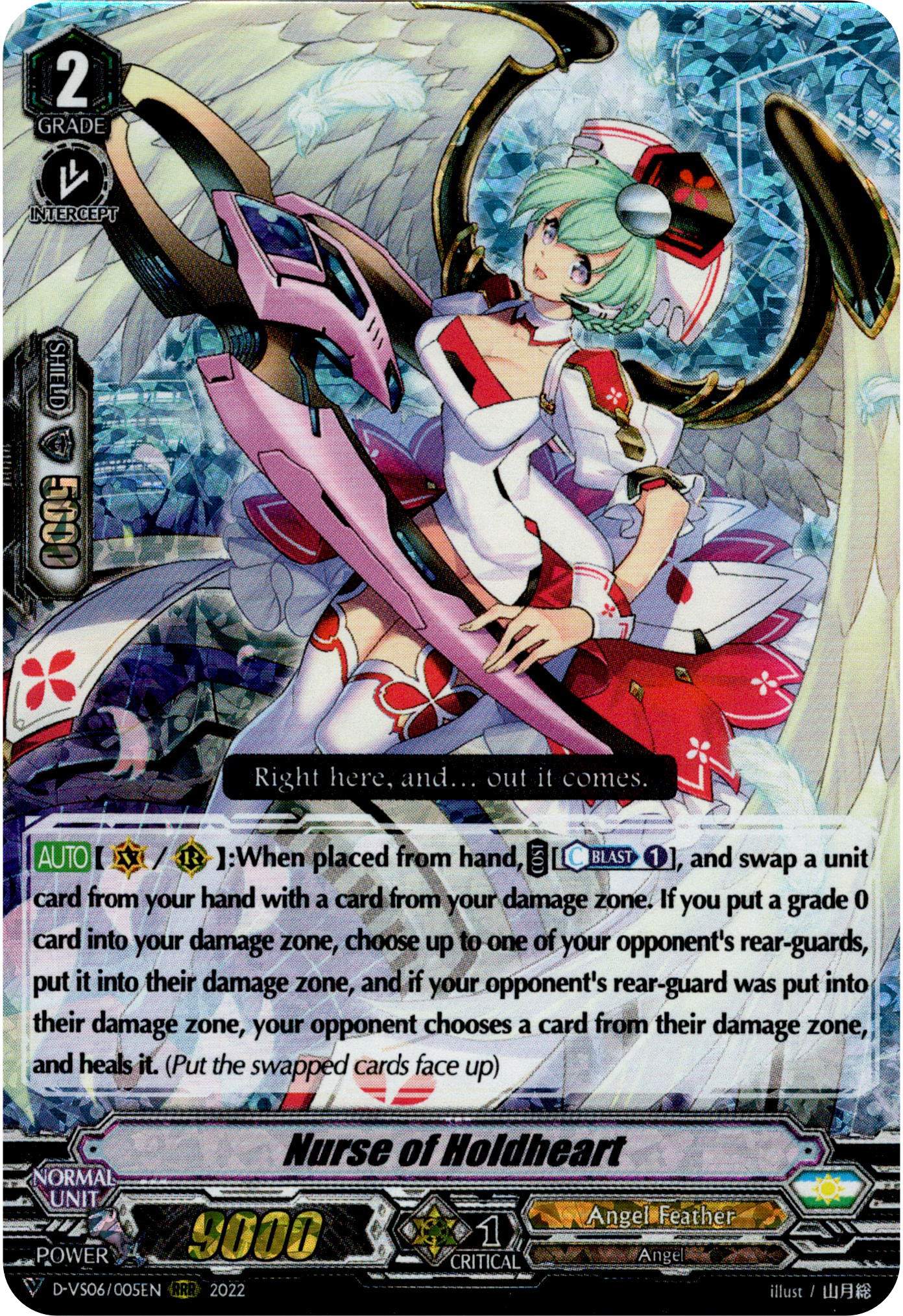 Nurse of Holdheart - D-VS06/005EN - V Clan Collection Vol.6 - Foil - Card Cavern