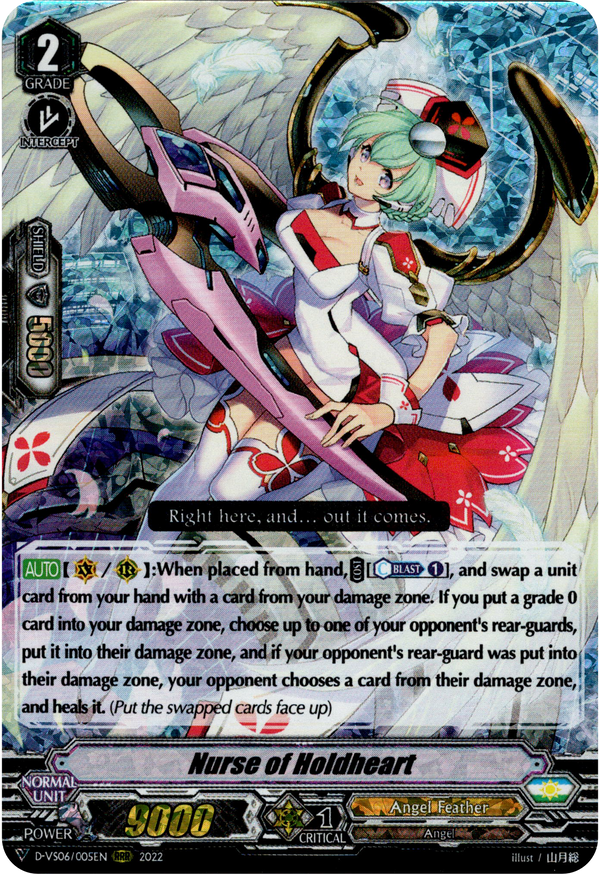 Nurse of Holdheart - D-VS06/005EN - V Clan Collection Vol.6 - Foil - Card Cavern