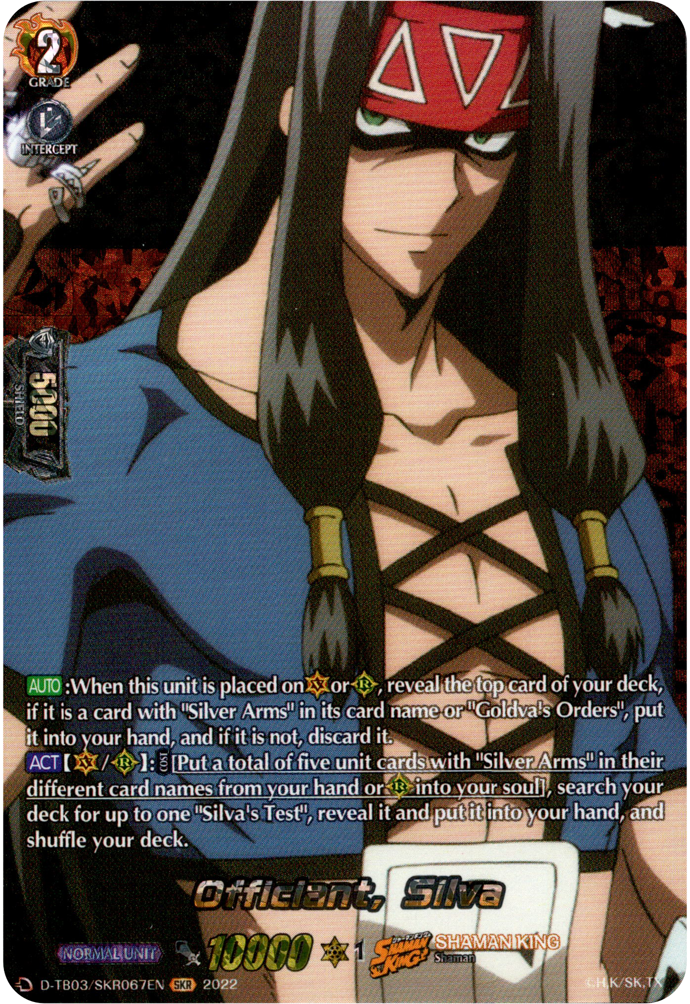 Officiant, Silva - D-TB03/SKR067EN - Shaman King - Card Cavern