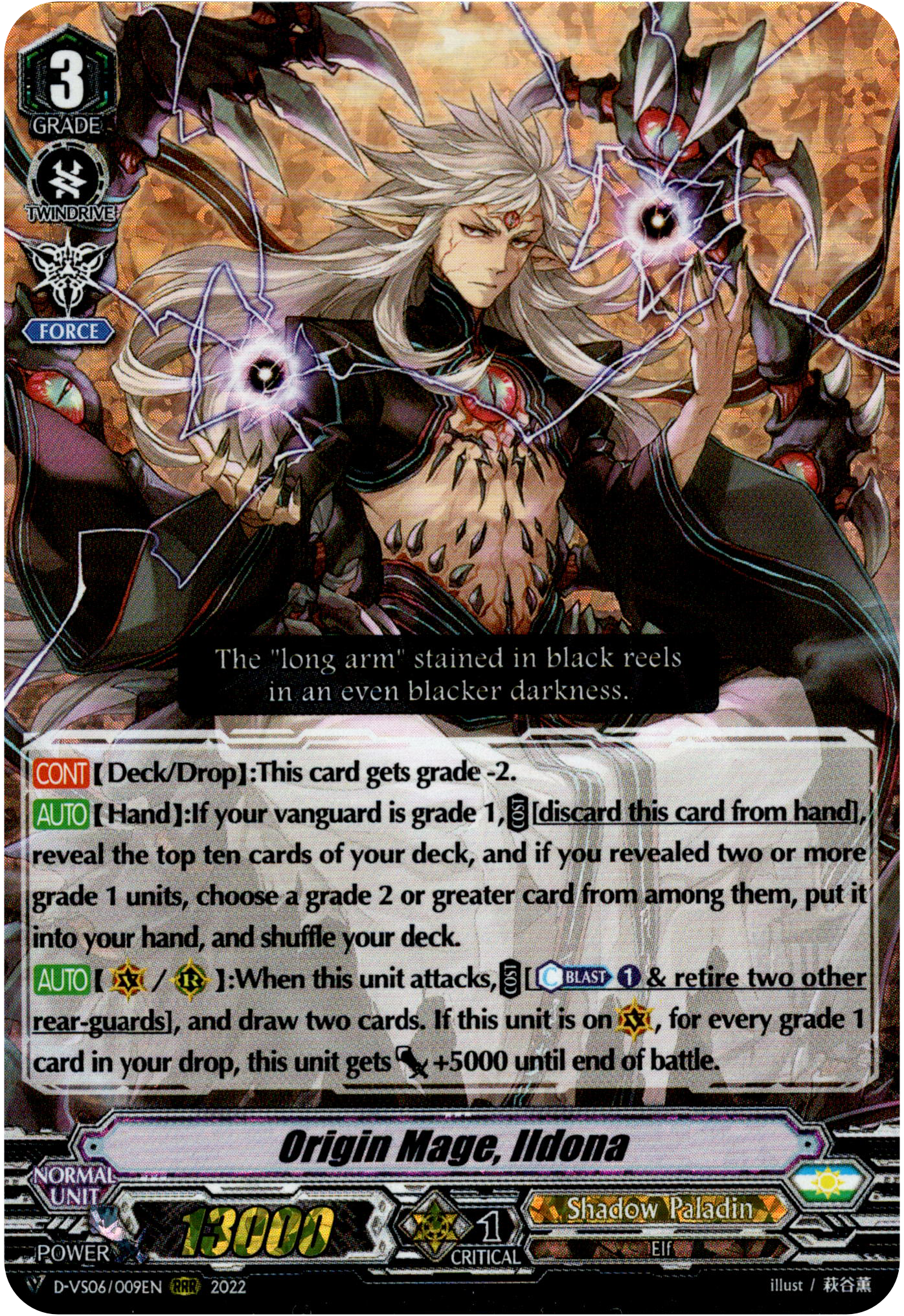 Origin Mage, Ildona - D-VS06/009EN - V Clan Collection Vol.6 - Foil - Card Cavern