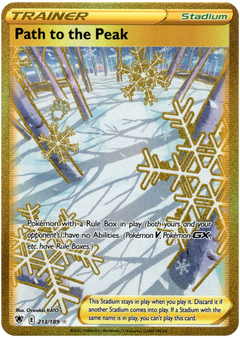 Path to the Peak Secret Rare - 213/189 - Astral Radiance - Holo - Card Cavern