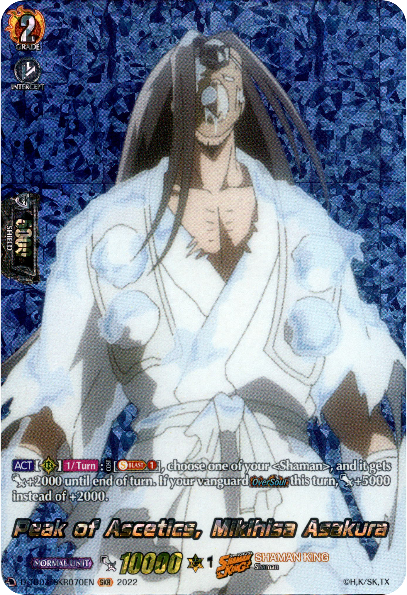 Peak of Ascetics, Mikihisa Asakura - D-TB03/SKR070EN - Shaman King - Card Cavern
