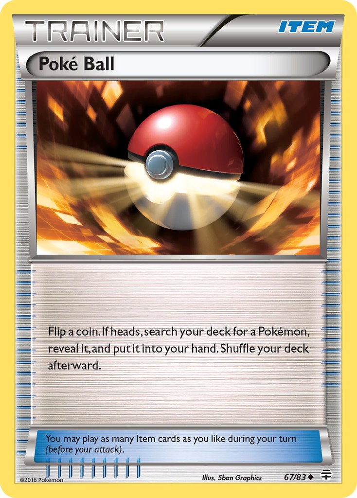 Poké Ball - 67/83 - Generations - Card Cavern