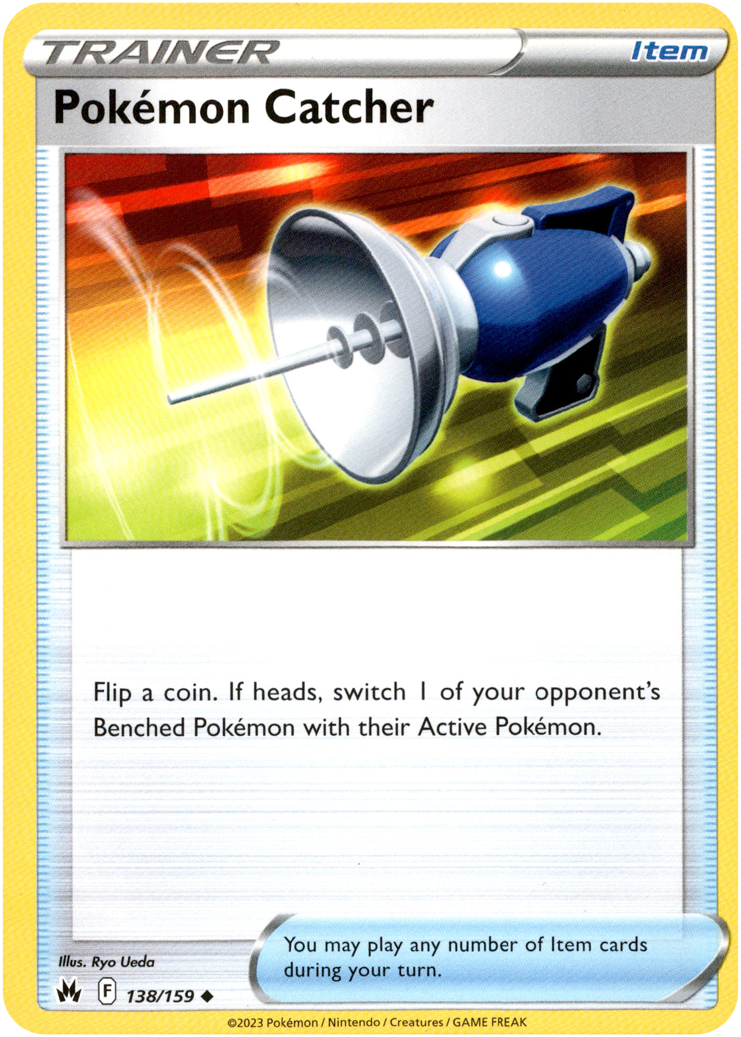 Pokemon Catcher - 138/159 - Crown Zenith - Card Cavern