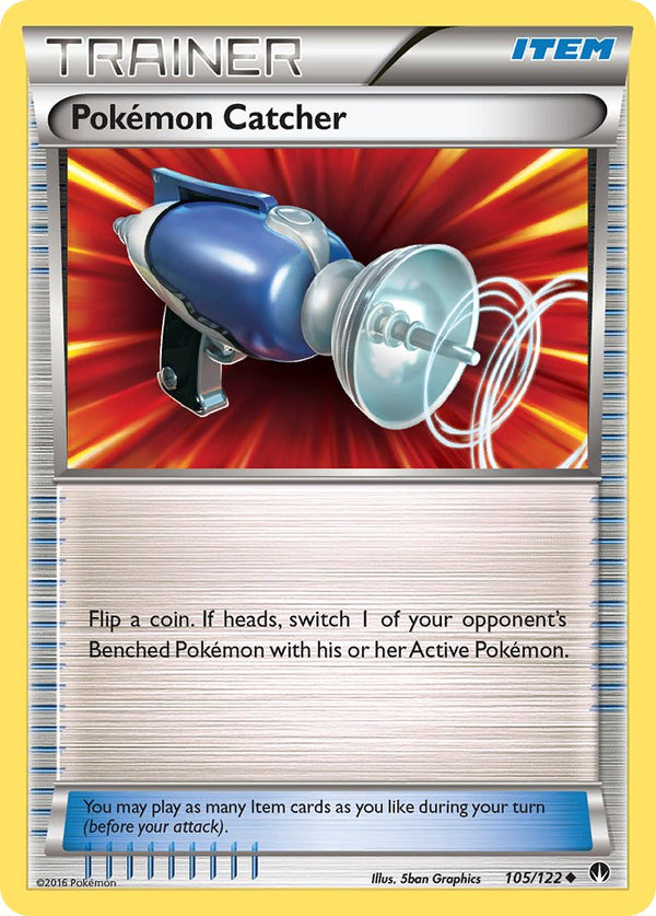 Pokémon Catcher - 105/122 - BREAKpoint - Card Cavern