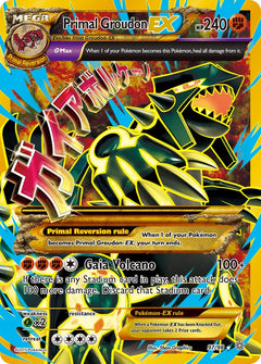 Primal Groudon EX Full Art - 97/98 - Ancient Origins - Holo - Card Cavern
