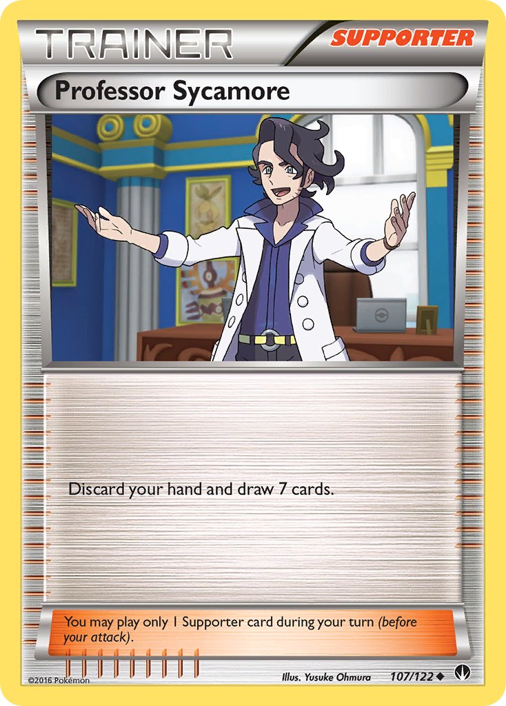 Professor Sycamore - 107/122 - BREAKpoint - Card Cavern