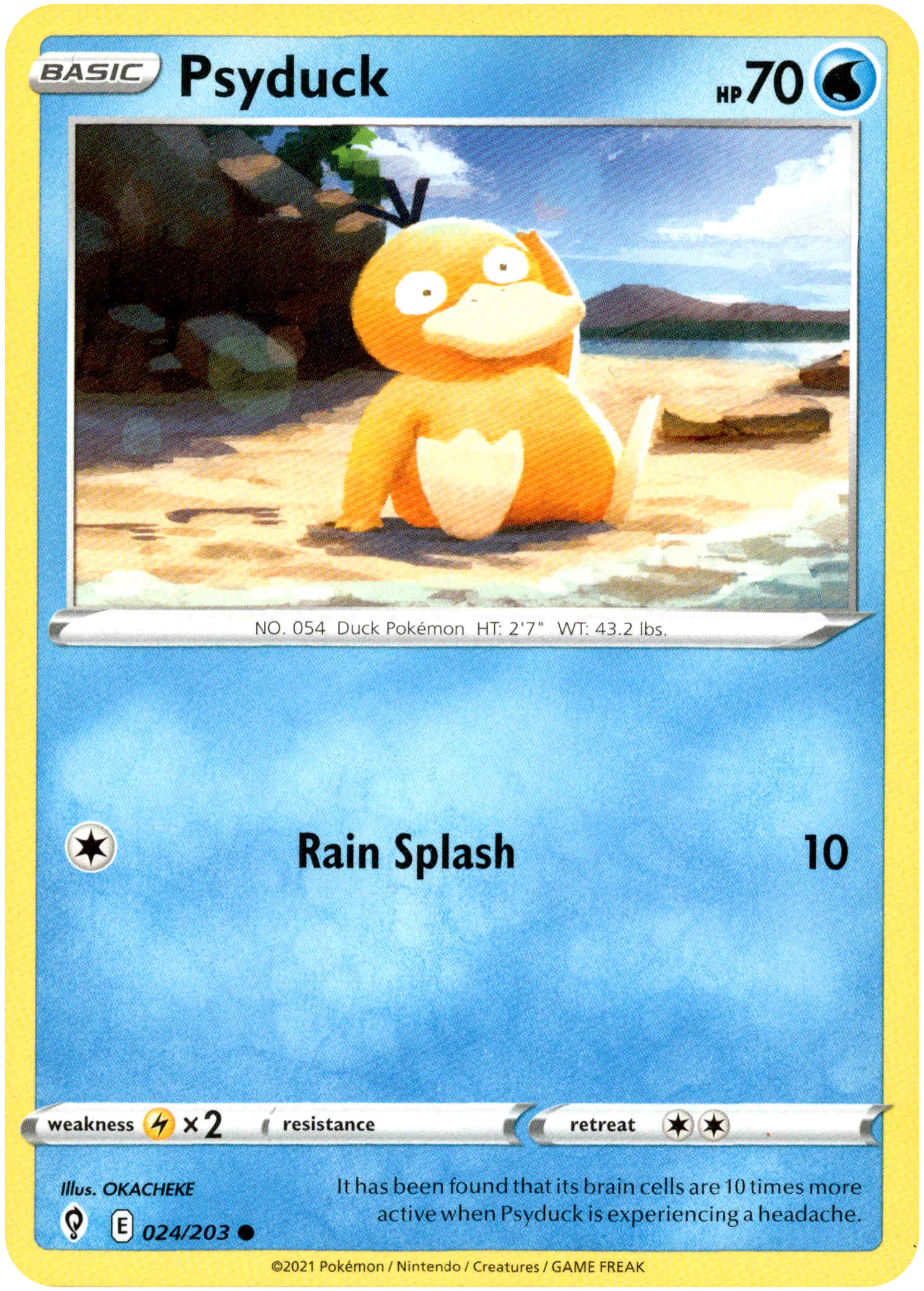 Psyduck - 024/203 - Evolving Skies - Card Cavern