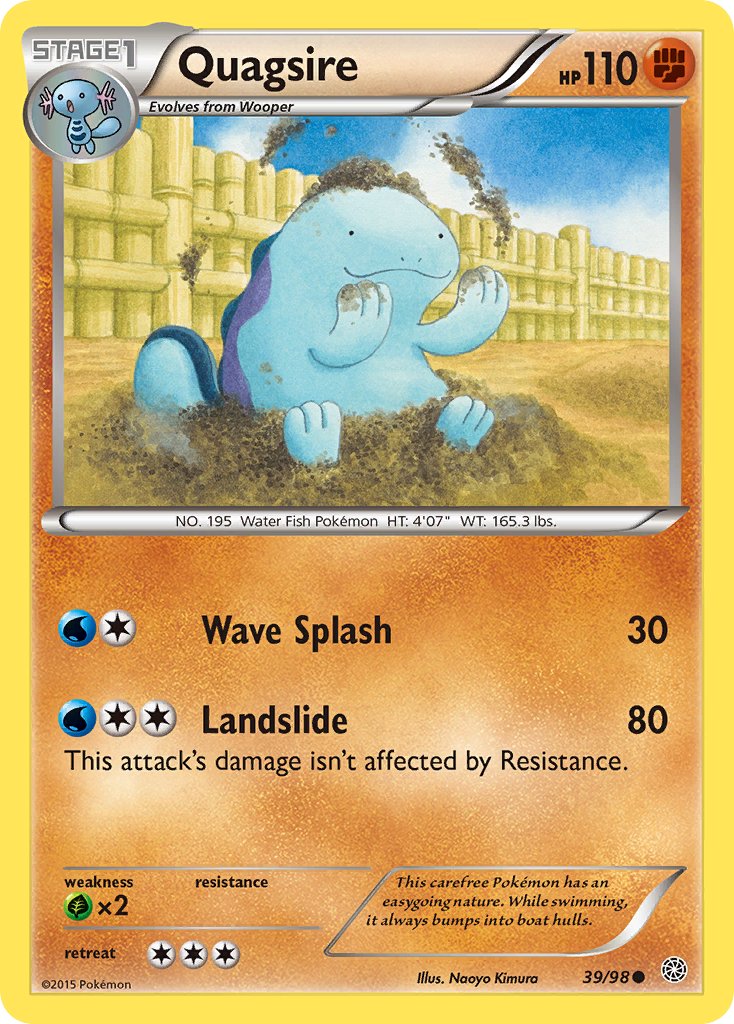 Quagsire - 39/98 - Ancient Origins - Card Cavern
