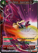 Rage Shenron, Impenetrable Evil - BT18-025 - Dawn of the Z-Legends - Parallel Foil - Card Cavern