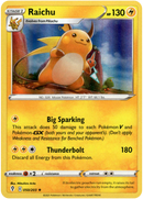 Raichu - 050/203 - Evolving Skies - Holo - Card Cavern