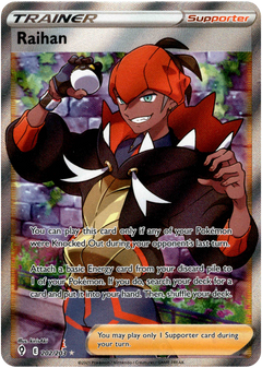 Raihan Full Art - 202/203 - Evolving Skies - Holo - Card Cavern