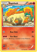 Rapidash - 17/114 - Steam Siege - Card Cavern