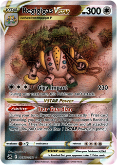 Regigigas VSTAR - GG55/GG70 - Crown Zenith - Holo - Card Cavern