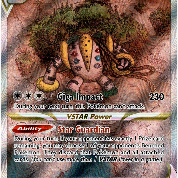 Regigigas VSTAR - GG55/GG70 - Crown Zenith - Holo Card Cavern Trading Cards, LLC Regigigas VSTAR - GG55/GG70 - Crown Zenith - Holo Card Cavern Trading Cards, LLC
