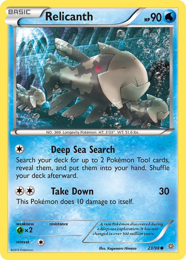 Relicanth - 23/98 - Ancient Origins - Card Cavern