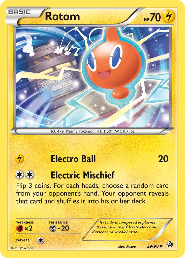 Rotom - 29/98 - Ancient Origins - Card Cavern