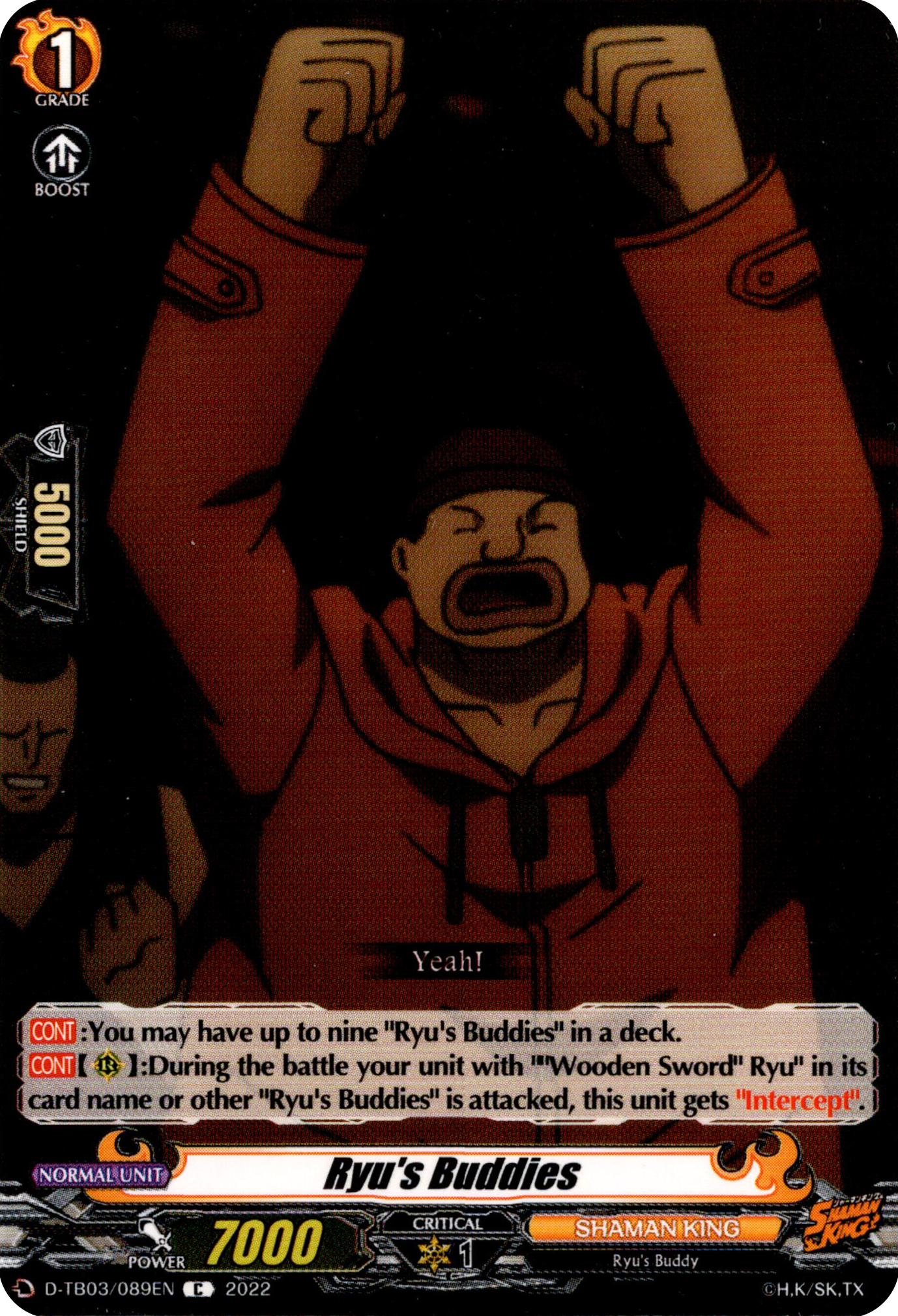 Ryu's Buddies - D-TB03/089EN - Shaman King - Card Cavern
