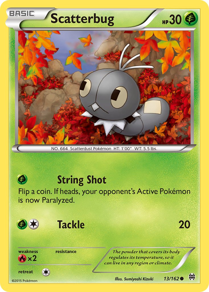 Scatterbug - 13/162 - BREAKthrough - Card Cavern