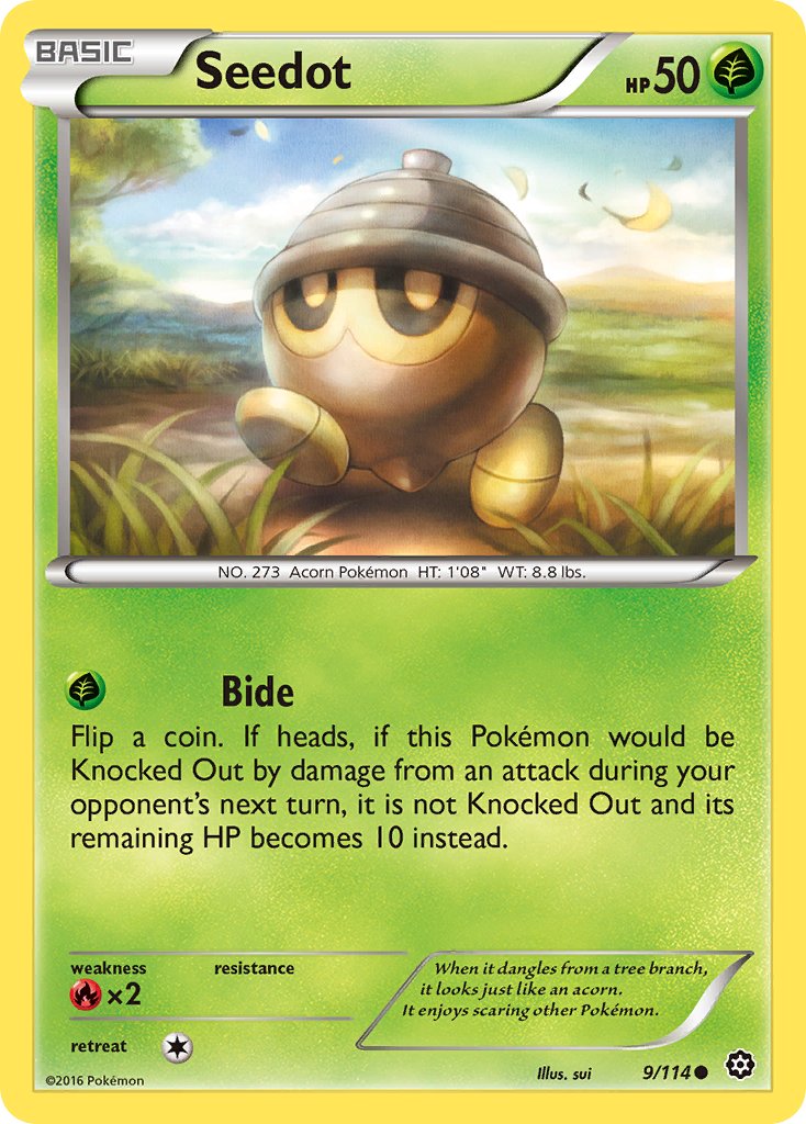 Seedot - 9/114 - Steam Siege - Card Cavern