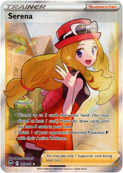 Serena Full Art - 193/195 - Silver Tempest - Holo - Card Cavern