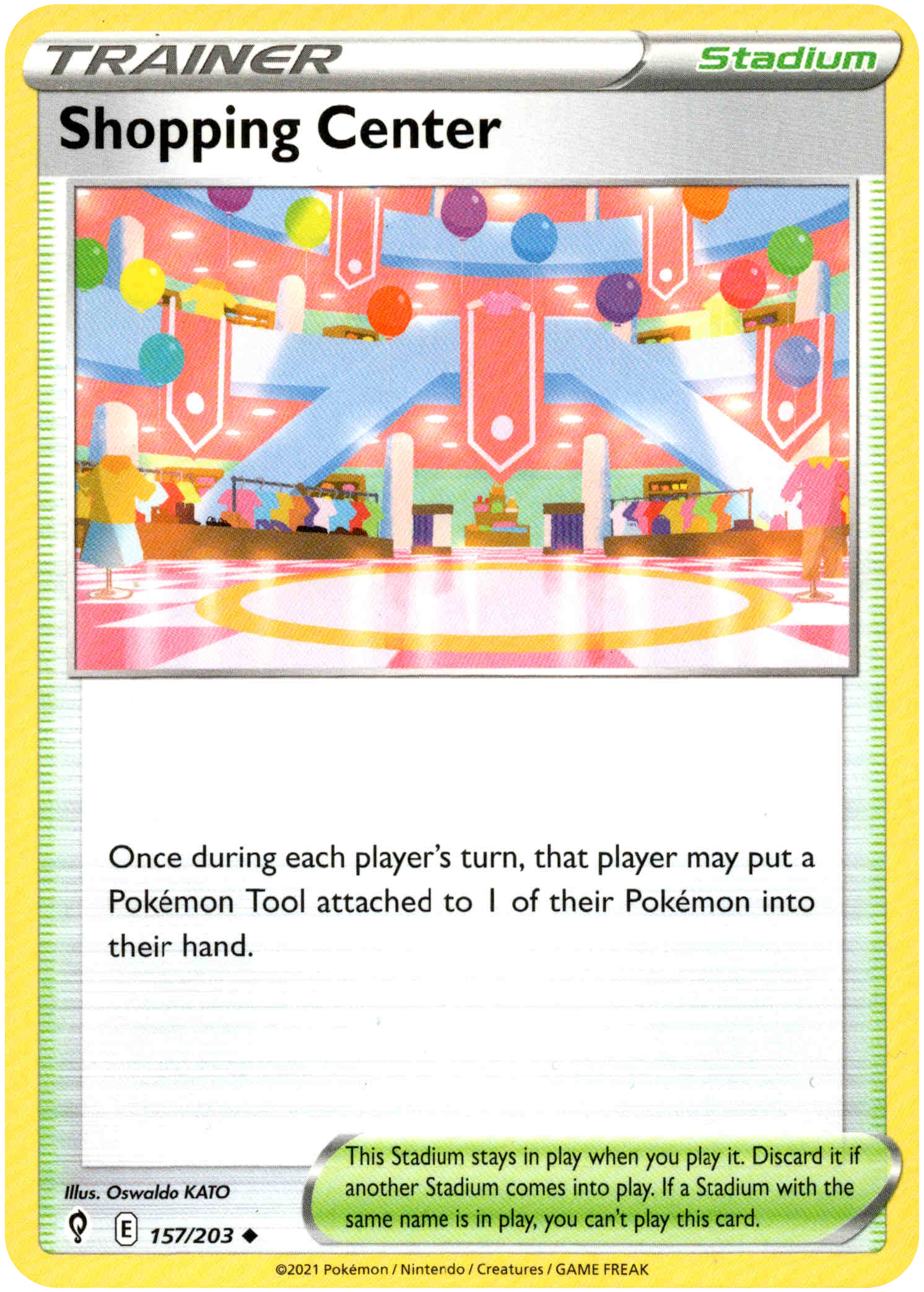 Shopping Center - 157/203 - Evolving Skies - Card Cavern