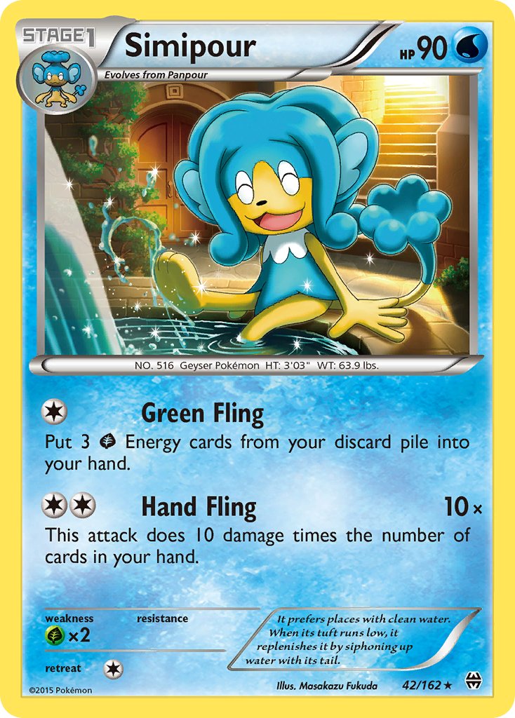 Simipour - 42/162 - BREAKthrough - Card Cavern