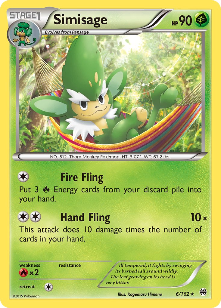 Simisage - 6/162 - BREAKthrough - Card Cavern