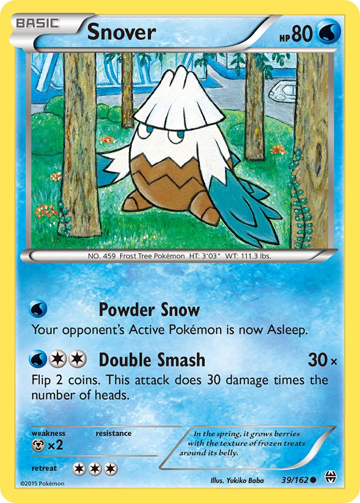Snover - 39/162 - BREAKthrough - Card Cavern