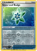 Snow Leaf Badge - 159/203 - Evolving Skies - Reverse Holo - Card Cavern