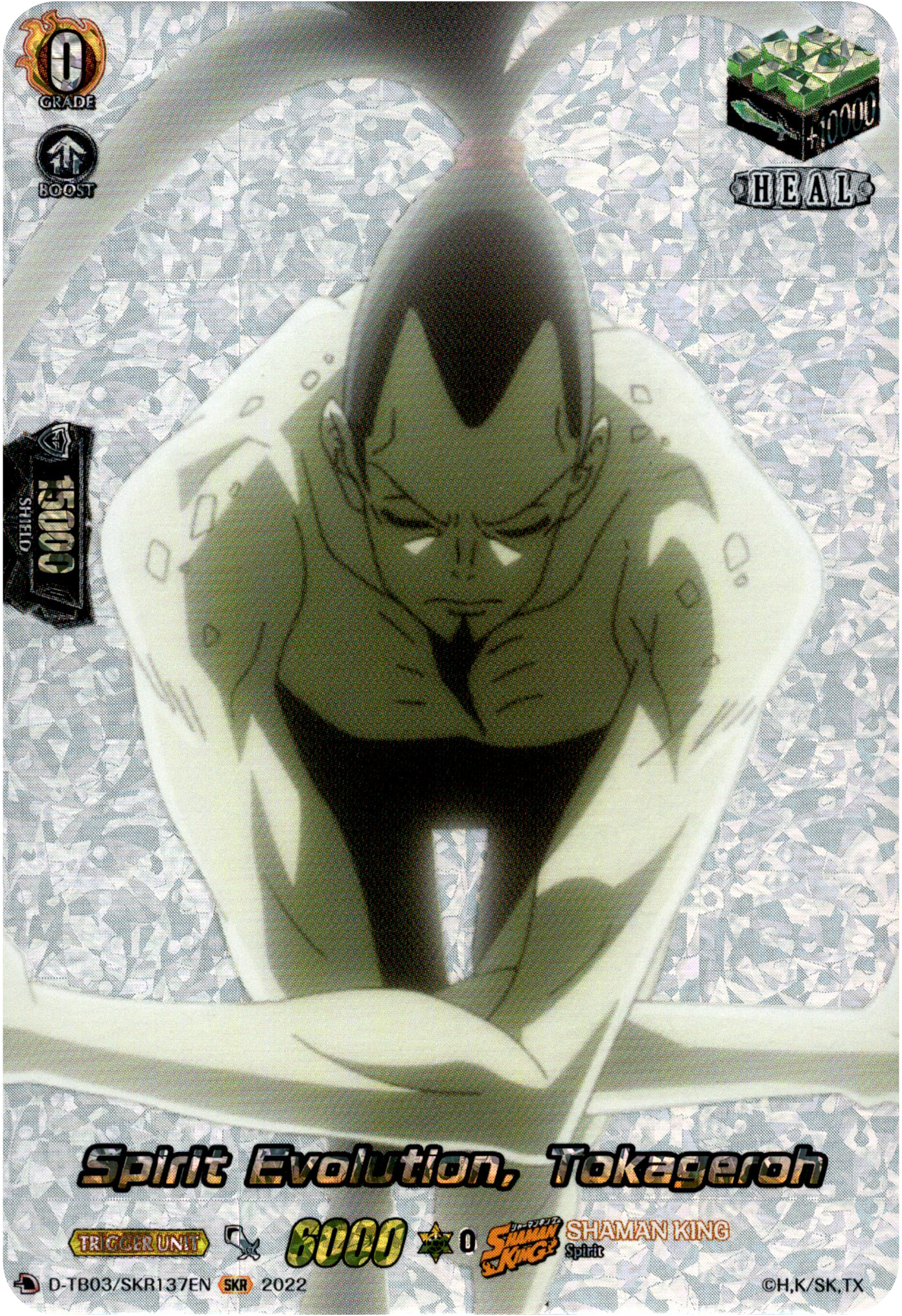 Spirit Evolution, Tokageroh - D-TB03/SKR137EN - Shaman King - Card Cavern