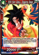 SS4 Son Goku, Digging Deep - BT18-011 - Dawn of the Z-Legends - Card Cavern