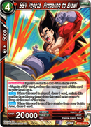 SS4 Vegeta, Preparing to Brawl - BT18-017 - Dawn of the Z-Legends - Card Cavern