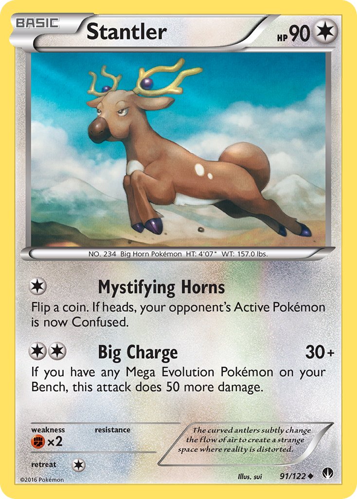 Stantler - 91/122 - BREAKpoint - Card Cavern