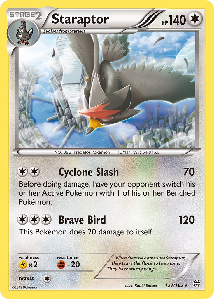 Staraptor - 127/162 - BREAKthrough - Card Cavern