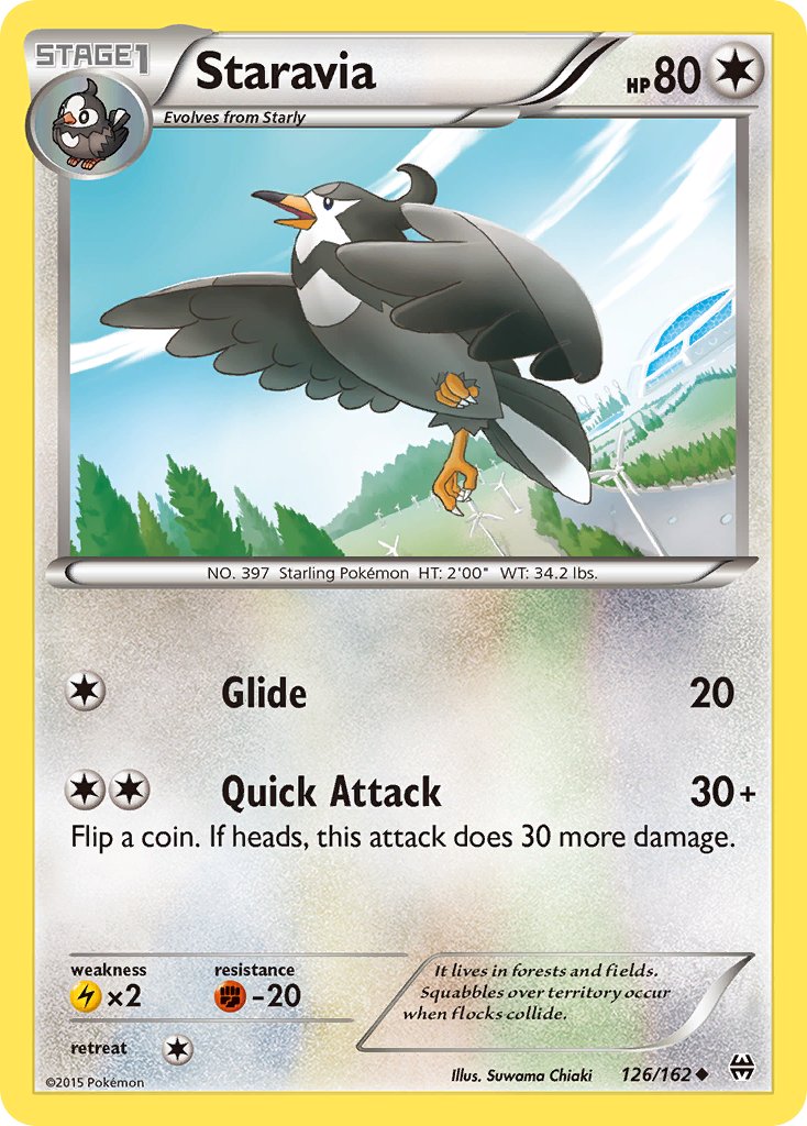 Staravia - 126/162 - BREAKthrough - Card Cavern