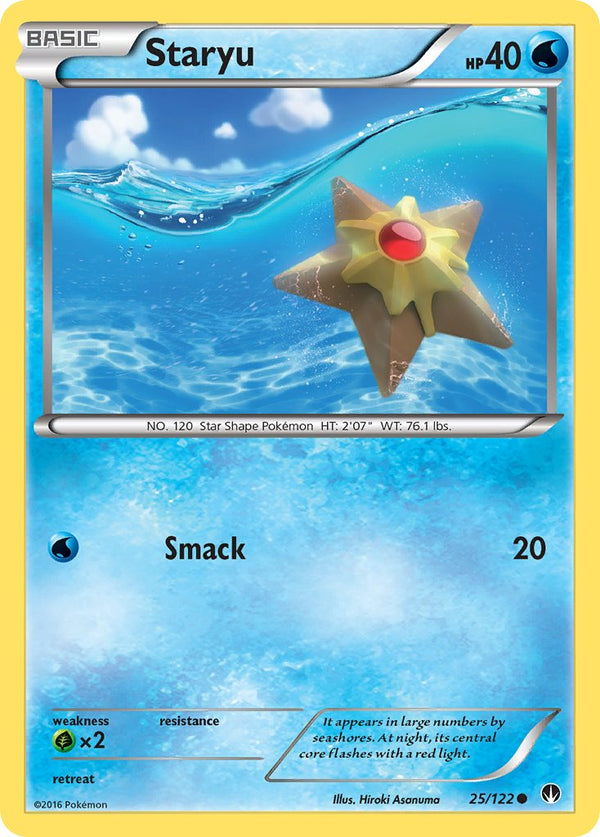 Staryu - 25/122 - BREAKpoint - Card Cavern