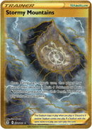 Stormy Mountains Secret Rare - 232/203 - Evolving Skies - Card Cavern