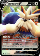 Stoutland V - 116/159 - Crown Zenith - Holo - Card Cavern