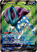Suicune V Full Art - 173/203 - Evolving Skies - Holo - Card Cavern